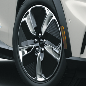 Aero pokrov kolesa 19", srebrna barva Shadow in črna barva visokega sijaja